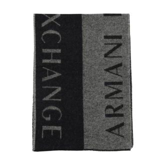 A|X Armani Exchange Winter Scarves, male, Multicolor, Size: ONE SIZE Printed Scarf