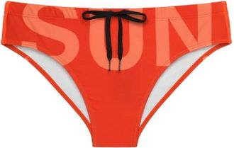 Sundek Slip Mare Logato - Heren - Strandmode - Oranje - M - Badmode