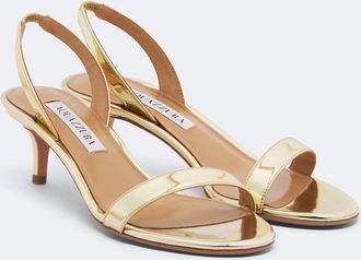Aquazzura Sandalias So Nude 50 de piel sint&eacute;tica