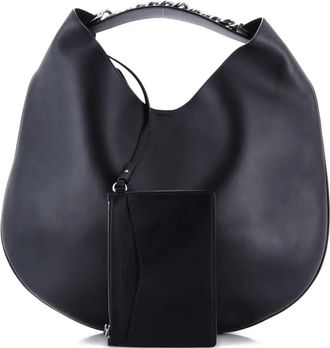 Givenchy Infinity Leather Medium hobo bag - Zwart