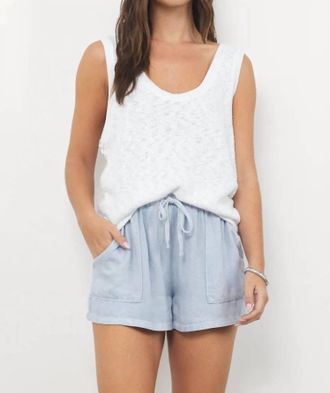 La Made Sweater Knit Tank In Ecru