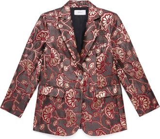 Maliparmi Gilded Garden Blazer - Dames - Blazers - Veelkleurig - L - Polyester - Jassen