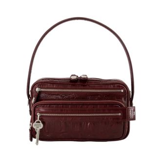 Acne Studios Handbags, female, Red, Size: ONE SIZE Camero Party Shoulder Bag