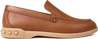 Valentino Rockstud Slip On Loafers