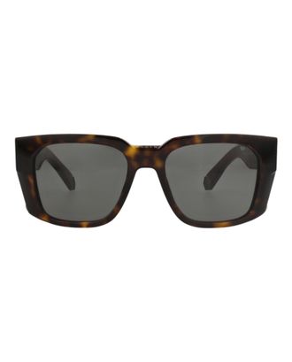 Philipp Plein Square-Frame Stainless Steel Sunglasses