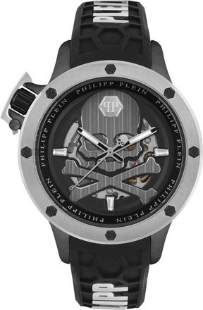 Philipp Plein Plein Rich 46mm Horloge - Heren - Horloges - Zwart - ONE Size - Accessoires