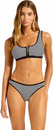 Seafolly Hipster Pant Bikini In Black