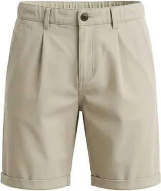 40weft Hombre, Pantalones cortos, Beige, Talla: S
