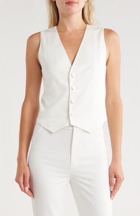 A.L.C. Maxine Vest in White at Nordstrom Rack, Size 10