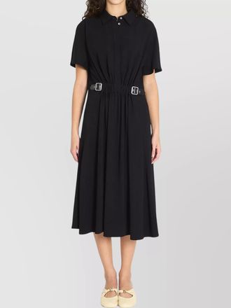 Loewe belted midi dress