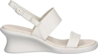 Camper Louise Sandal - Dames - Sleehakken - Wit - 38 EU - Leer - Schoenen