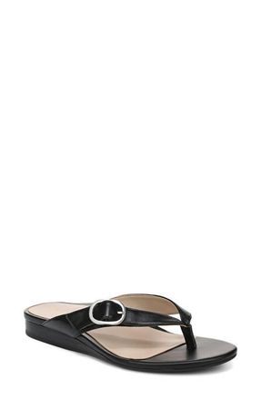 Vionic Ginny Flip Flop in Black at Nordstrom, Size 7.5