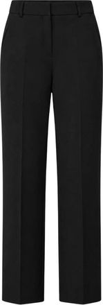Liviana Conti Pantaloni dritti con piega stirata - - Trousers - Donna - Nero - XL