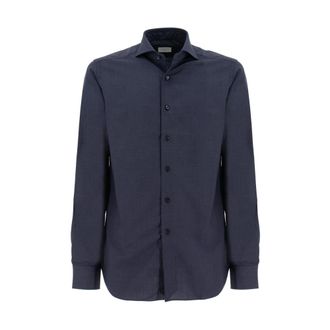 Xacus Casual Shirts - Heren - Casual Overhemden - Blauw - 2XL - Overhemden