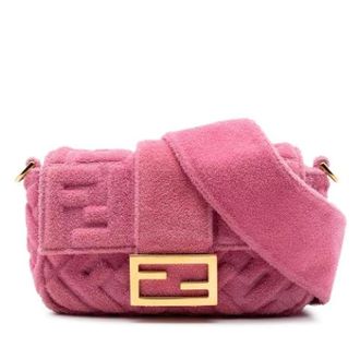 Fendi Pre-owned Belt Bags, female, Pink, Size: ONE SIZE Pre-owned Satchel