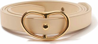 Lizzie Fortunato Skinny Georgia Belt In Butter