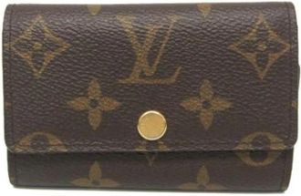 Louis Vuitton Pre-owned Canvas Sleutelhanger - unisex - Vintage Accessoires - Bruin - ONE Size - Vintage