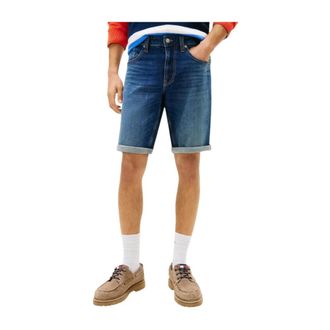 Tommy Hilfiger Denim Shorts, male, Blue, Size: W38 Denim Shorts