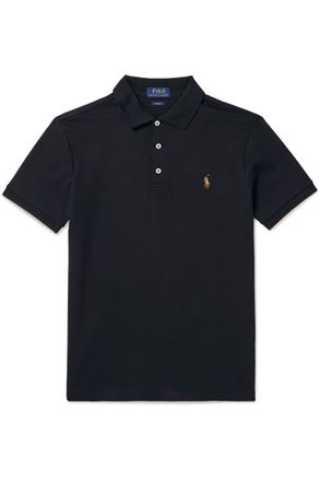 Polo Ralph Lauren Slim-Fit Logo-Embroidered Pima Cotton Polo Shirt