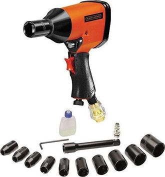 Black+Decker Black+decker 160158xbnd Llave De Impacto Negra Potente