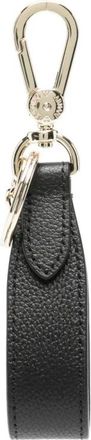 Emporio Armani Deer-print leren sleutelhanger - Dames - Sleutelhangers & Tashangers - Zwart - ONE Size - Leer - Accessoires