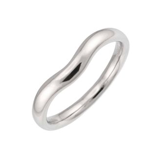 Tiffany & Co. Silver Platinum 950 Band Ring (Pre-Owned)