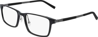 Flexon Demo Rectangular Mens Eyeglasses FLEXON EP8008 001 55