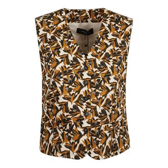 Max Mara Dames, Tops, Veelkleurig, Maat: 2XS