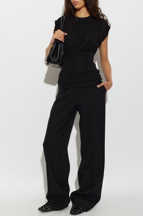 Anine Bing Top Fran, Womens, Black