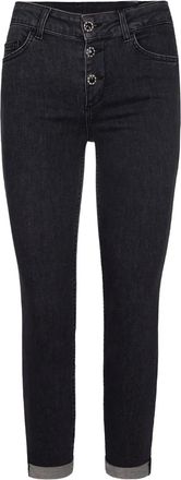 Liu Jo Jeans verfraaid met knopen - Grijs