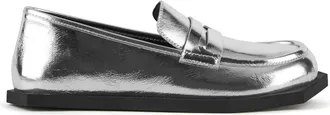 United Nude Poly Loafer Lo in Silver at Nordstrom, Size 40