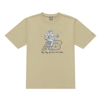 New Balance x PK Guitar Graphic T-Shirt Asia Sizing Light Brown NEE26021-LB