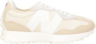 New Balance Low Top Trainers for Women in Beige Canvas with Suede Effect