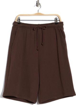 Abound Drawstring Waist Cotton Shorts in Brown Bracken at Nordstrom Rack, Size Xx-Large