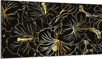 OEM Protector De Cristal Para Encimera De Cocina 90x52 Flores