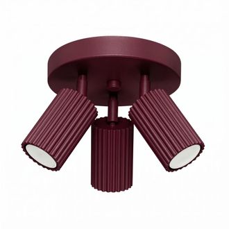 Sollux Lighting Plafone borgo&ntilde;a aluminio alt. 18 cm
