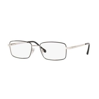 Sferoflex Glasses, male, Black, 55 MM, Fashion Eyeglasses in Blue Color