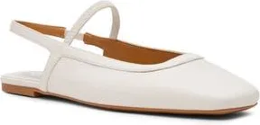 Dolce Vita Fiera Slingback Flat in Off White at Nordstrom Rack, Size 9.5