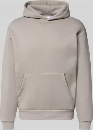 Review Hoodie mit K&auml;nguru-Tasche in Hellgrau, Gr&ouml;&szlig;e XXL