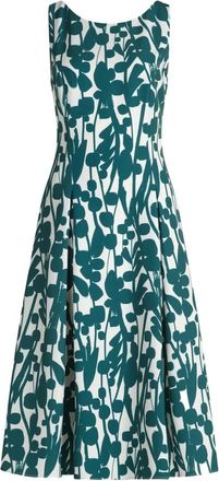 Vera Mont Kleedjes, Dames, Groen, L, Polyester, Midi Jurken