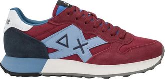 Sun 68 Jaki 2.0 Solid - Heren - Sneakers - Rood - 40 EU - Katoen - Schoenen