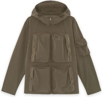 Lyle & Scott Heren, Jassen, Groen, Maat: S Nylon