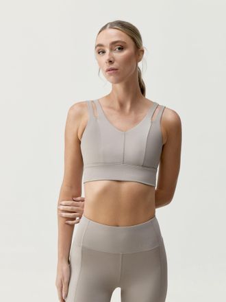Born Living Yoga Top Maan Grain