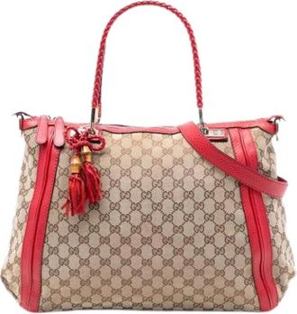 Gucci Pre-owned Handbags, female, Multicolor, Size: ONE SIZE Pre-owned Bella Satchel