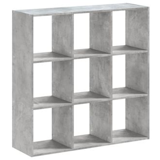 vidaXL Estanter&iacute;a De Madera De Ingenier&iacute;a Gris Hormig&oacute;n 102x32x102 Cm Vidaxl