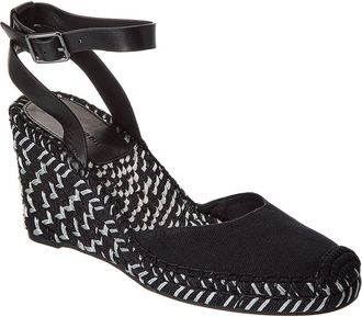 Tory Burch Everly Canvas Wedge Sandal