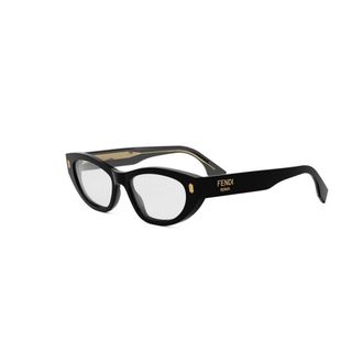 Fendi Glasses, unisex, Black, Size: 53 MM Roma Glasses