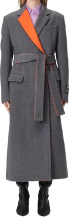 Msgm Msgm, Donna, Cappotti, Grigio, M, new