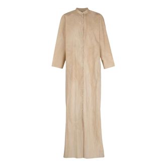 Cortana Dames, Jurken, Beige, Maat: XS Katoen