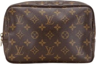 Louis Vuitton Pre-owned Clutches, female, Brown, Size: ONE SIZE Pre-owned Canvas Clutch